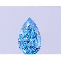 Diament laboratoryjny o barwie fantazyjnej szlif gruszkowy, 1.09ct, VVS2, Fancy Vivid Blue, IGI LG735535479