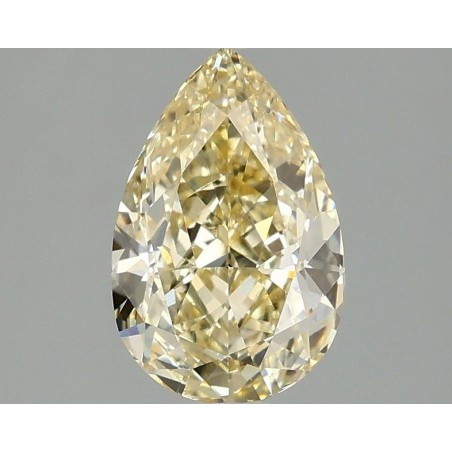 Diament laboratoryjny o barwie fantazyjnej szlif gruszkowy, 1.59ct, VVS2, Fancy Intense Yellow, IGI LG680519990