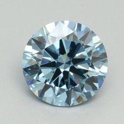 Diament laboratoryjny o barwie fantazyjnej szlif okrągły, 2.26ct, VVS2, Fancy Vivid Blue, IGI LG474128350