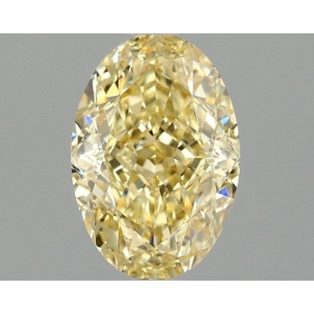 Diament laboratoryjny o barwie fantazyjnej szlif owalny, 1.57ct, VVS2, Fancy Intense Yellow, IGI LG680519926