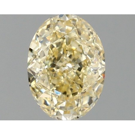 Diament laboratoryjny o barwie fantazyjnej szlif owalny, 1.44ct, VVS2, Fancy Yellow, IGI LG681558788