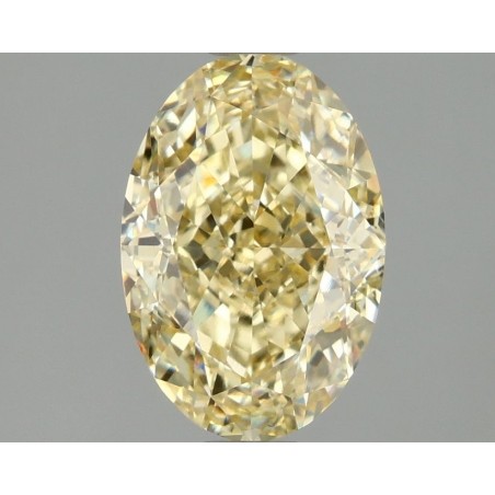 Diament laboratoryjny o barwie fantazyjnej szlif owalny, 2.1ct, VVS2, Fancy Intense Yellow, IGI LG681518367