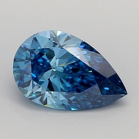 Diament laboratoryjny o barwie fantazyjnej szlif gruszkowy, 1.5ct, VVS2, Fancy Vivid Blue, IGI LG681516073