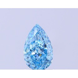 Diament laboratoryjny o barwie fantazyjnej szlif gruszkowy, 1.03ct, VVS2, Fancy Vivid Blue, IGI LG735535493