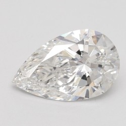 Diament laboratoryjny bezbarwny szlif gruszkowy, 2.05ct, VVS2, F, IGI LG575396188