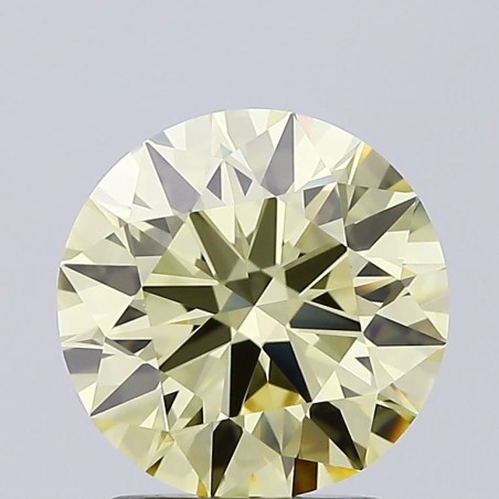 Diament laboratoryjny o barwie fantazyjnej szlif okrągły, 2.03ct, VVS1, Fancy Yellow, IGI LG692583505