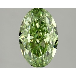 Diament laboratoryjny o barwie fantazyjnej szlif owalny, 2.05ct, IF, Fancy Vivid Green, IGI LG692594058