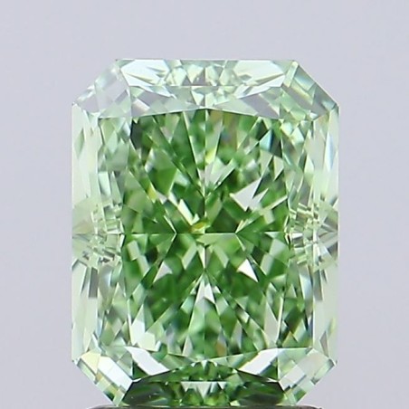 Diament laboratoryjny o barwie fantazyjnej radiant, 2.01ct, VVS1, Fancy Vivid Green, IGI LG692598440