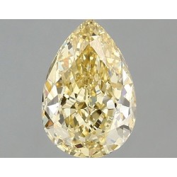 Diament laboratoryjny o barwie fantazyjnej szlif gruszkowy, 1.07ct, VVS2, Fancy Intense Yellow, IGI LG683501631