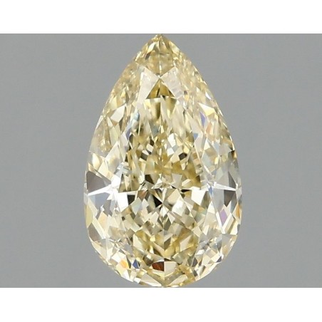 Diament laboratoryjny o barwie fantazyjnej szlif gruszkowy, 1.07ct, VVS2, Fancy Intense Yellow, IGI LG683520286