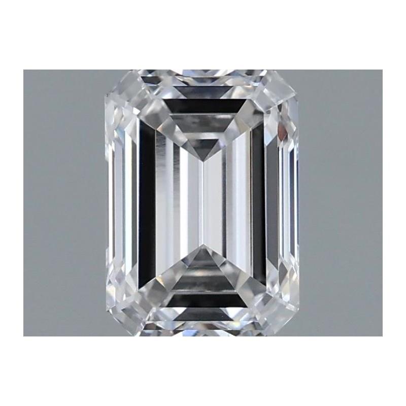 Diament laboratoryjny bezbarwny szlif szmaragdowy, 1.37ct, VVS2, D, IGI LG696578605