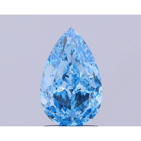 Diament laboratoryjny o barwie fantazyjnej szlif gruszkowy, 1.97ct, VVS2, Fancy Vivid Blue, IGI LG735535743