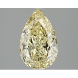 Diament laboratoryjny o barwie fantazyjnej szlif gruszkowy, 2.06ct, VVS2, Fancy Intense Yellow, IGI LG702501539