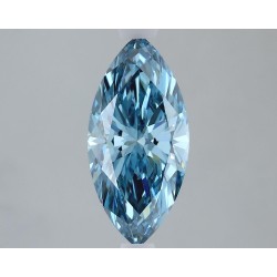 Diament laboratoryjny o barwie fantazyjnej markiza, 1.79ct, VVS2, Fancy Vivid Blue, IGI LG614395673