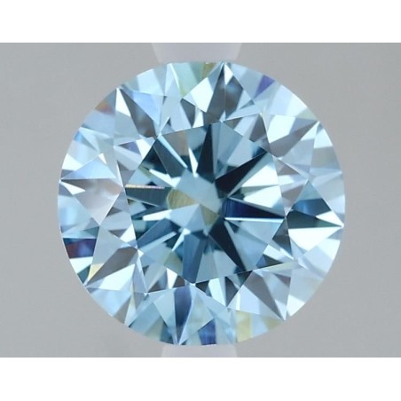 Diament laboratoryjny o barwie fantazyjnej szlif okrągły, 1.67ct, VVS2, Fancy Vivid Blue, IGI LG614395721