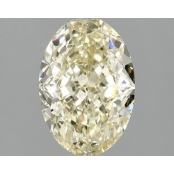 Diament laboratoryjny o barwie fantazyjnej szlif owalny, 2.08ct, VVS2, Fancy Intense Yellow, IGI LG687524574