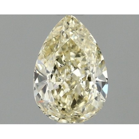 Diament laboratoryjny o barwie fantazyjnej szlif gruszkowy, 1.01ct, VVS2, Fancy Yellow, IGI LG702501505