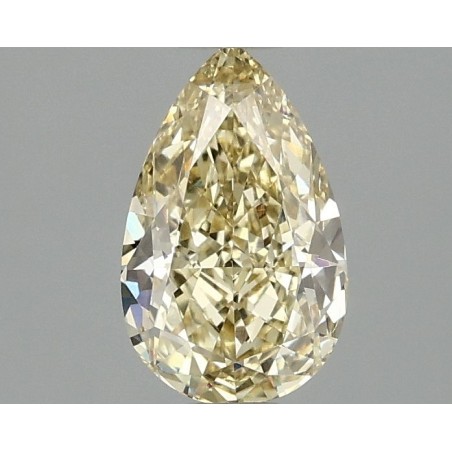 Diament laboratoryjny o barwie fantazyjnej szlif gruszkowy, 1.07ct, VVS2, Fancy Yellow, IGI LG700586058