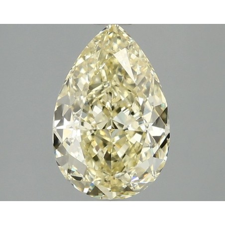 Diament laboratoryjny o barwie fantazyjnej szlif gruszkowy, 2.1ct, VVS2, Fancy Intense Yellow, IGI LG700586044