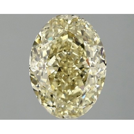 Diament laboratoryjny o barwie fantazyjnej szlif owalny, 2.09ct, VVS2, Fancy Vivid Yellow, IGI LG687566020