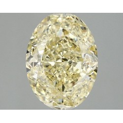 Diament laboratoryjny o barwie fantazyjnej szlif owalny, 2.01ct, VVS2, Fancy Intense Yellow, IGI LG706565304