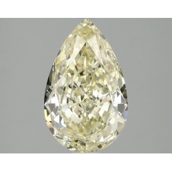 Diament laboratoryjny o barwie fantazyjnej szlif gruszkowy, 2.09ct, VVS2, Fancy Intense Yellow, IGI LG690506545