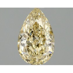 Diament laboratoryjny o barwie fantazyjnej szlif gruszkowy, 1.1ct, VVS2, Fancy Intense Yellow, IGI LG687598542