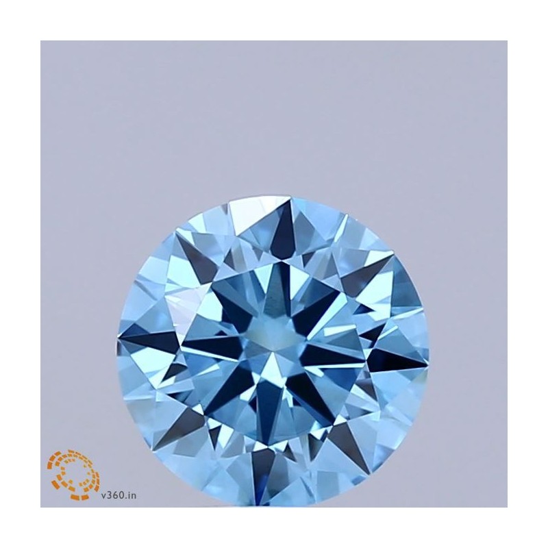 Diament laboratoryjny o barwie fantazyjnej szlif okrągły, 1.52ct, VVS2, Fancy Vivid Blue, IGI LG741514119 Diament laboratoryjny o barwie fantazyjnej szlif okrągły, 1.52ct, VVS2, Fancy Vivid Blue, IGI LG741514119