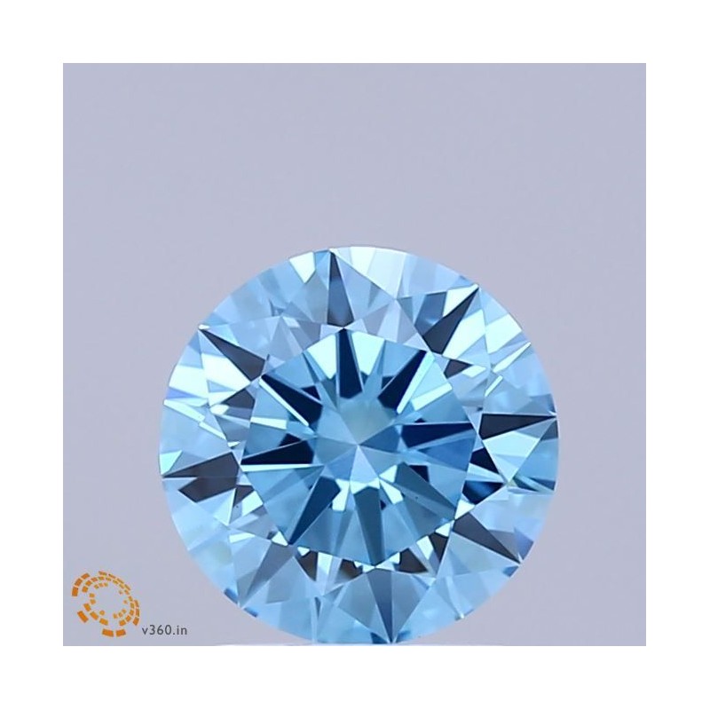 Diament laboratoryjny o barwie fantazyjnej szlif okrągły, 1.45ct, VVS2, Fancy Vivid Blue, IGI LG739525818 Diament laboratoryjny o barwie fantazyjnej szlif okrągły, 1.45ct, VVS2, Fancy Vivid Blue, IGI LG739525818