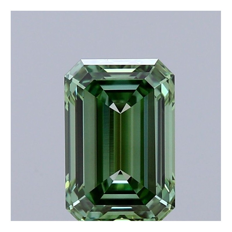 Diament laboratoryjny o barwie fantazyjnej szlif szmaragdowy, 1.12ct, VVS2, Fancy Vivid Green, IGI LG735538360 Diament laboratoryjny o barwie fantazyjnej szlif szmaragdowy, 1.12ct, VVS2, Fancy Vivid Green, IGI LG735538360