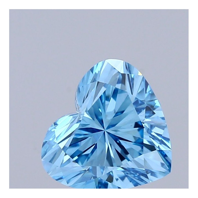 Diament laboratoryjny o barwie fantazyjnej serce, 1.06ct, VVS2, Fancy Vivid Blue, IGI LG741514088 Diament laboratoryjny o barwie fantazyjnej serce, 1.06ct, VVS2, Fancy Vivid Blue, IGI LG741514088