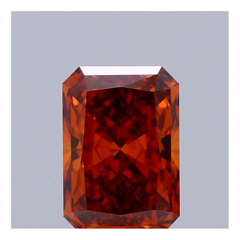 Diament laboratoryjny o barwie fantazyjnej radiant, 1.02ct, VVS2, Fancy Vivid Orange, IGI LG741529861 Diament laboratoryjny o barwie fantazyjnej radiant, 1.02ct, VVS2, Fancy Vivid Orange, IGI LG741529861
