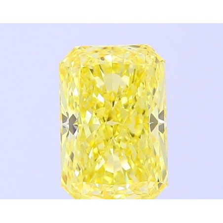 Diament laboratoryjny o barwie fantazyjnej radiant, 2.77ct, VVS2, Fancy Vivid Yellow, IGI LG737541128