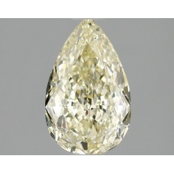 Diament laboratoryjny o barwie fantazyjnej szlif gruszkowy, 1.54ct, VVS2, Fancy Intense Yellow, IGI LG689542581