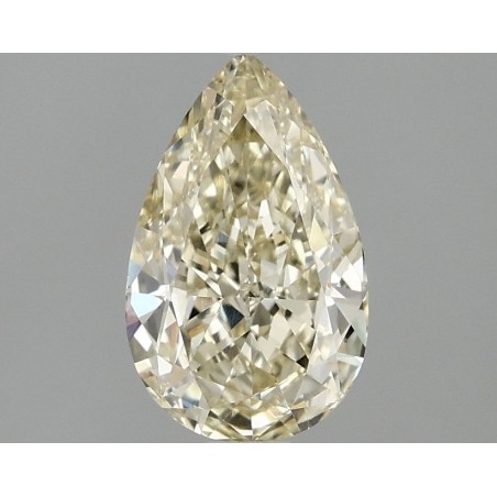 Diament laboratoryjny o barwie fantazyjnej szlif gruszkowy, 1.57ct, VVS2, Fancy Intense Yellow, IGI LG689542595