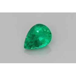 Szmaragd szlif gruszkowy, 1 ct, GREEN, GIA 6485440474