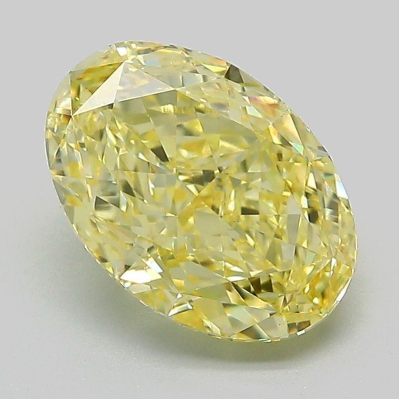 Diament laboratoryjny o barwie fantazyjnej szlif owalny, 2.53ct, VVS2, Fancy Intense Yellow, IGI LG719563849 Diament laboratoryjny o barwie fantazyjnej szlif owalny, 2.53ct, VVS2, Fancy Intense Yellow, IGI LG719563849