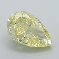 Diament laboratoryjny o barwie fantazyjnej szlif gruszkowy, 1.3ct, VVS2, Fancy Intense Yellow, IGI LG651471950