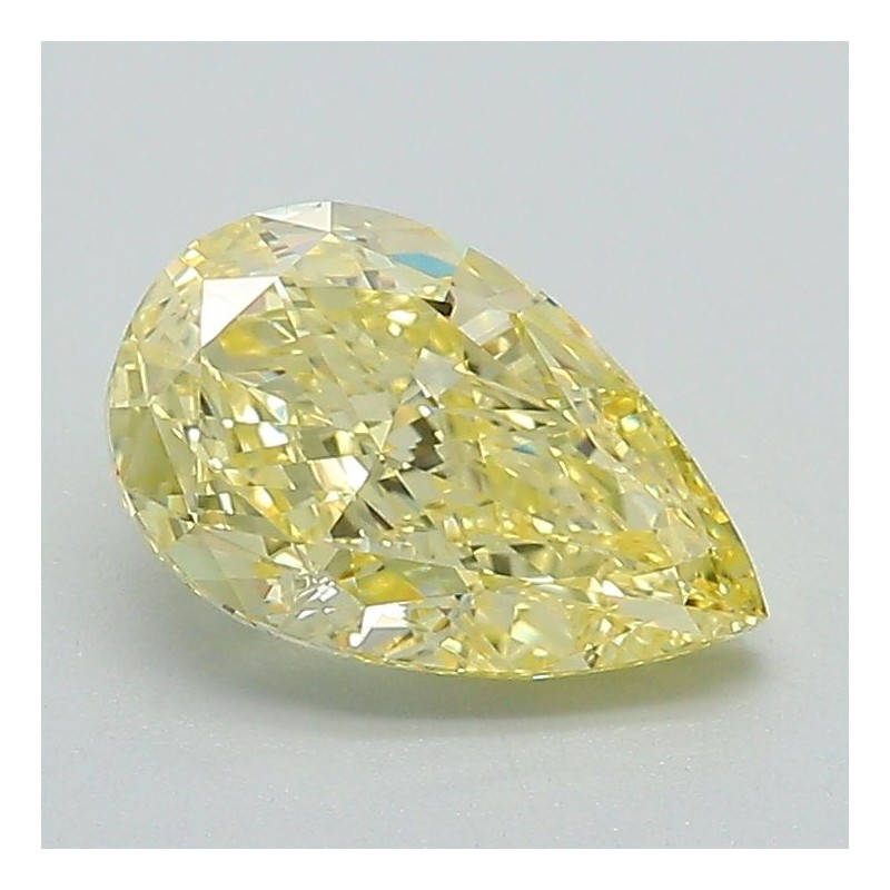 Diament laboratoryjny o barwie fantazyjnej szlif gruszkowy, 1.36ct, VVS2, Fancy Intense Yellow, IGI LG722549139 Diament laboratoryjny o barwie fantazyjnej szlif gruszkowy, 1.36ct, VVS2, Fancy Intense Yellow, IGI LG722549139
