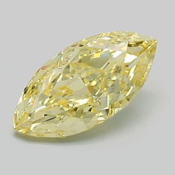 Diament laboratoryjny o barwie fantazyjnej markiza, 1.3ct, VVS2, Fancy Intense Yellow, IGI LG722565982