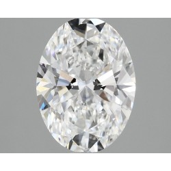 Diament laboratoryjny bezbarwny szlif owalny, 1.56ct, VVS2, D, IGI LG707525365