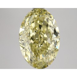 Diament laboratoryjny o barwie fantazyjnej szlif owalny, 2.99ct, VVS2, Fancy Intense Yellow, IGI LG651435415