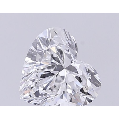 Diament laboratoryjny bezbarwny serce, 1.0ct, VVS2, E, IGI LG742505628