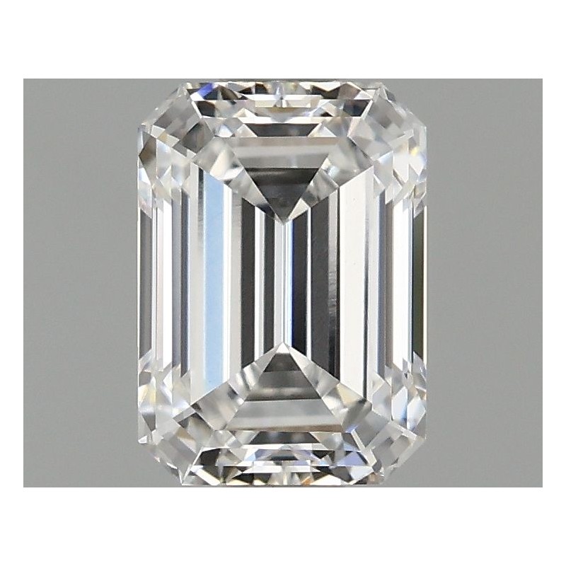 Diament laboratoryjny bezbarwny szlif szmaragdowy, 1.07ct, VVS2, D, IGI LG671495390