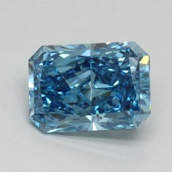 Diament laboratoryjny o barwie fantazyjnej radiant, 1.5ct, VVS2, Fancy Vivid Blue, IGI LG731581529