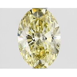Diament laboratoryjny o barwie fantazyjnej szlif owalny, 1.03ct, VVS2, Fancy Intense Yellow, IGI LG627413136