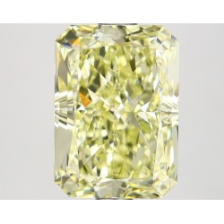 Diament laboratoryjny o barwie fantazyjnej radiant, 2.59ct, VVS2, Fancy Yellow, IGI LG651471816