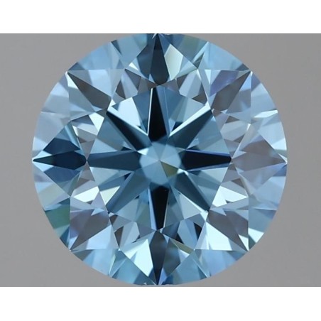 Diament laboratoryjny o barwie fantazyjnej szlif okrągły, 2.14ct, VVS1, Fancy Vivid Blue, IGI LG636412147