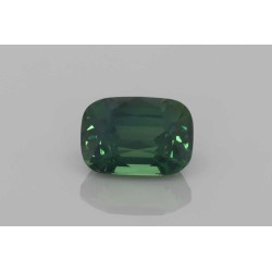 Szafir szlif poduszkowy, 4.01 ct, GREEN, GIA 6522026167