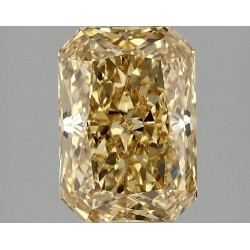 Diament laboratoryjny o barwie fantazyjnej radiant, 2.1ct, VVS2, Fancy Vivid Yellow, IGI LG696595812
